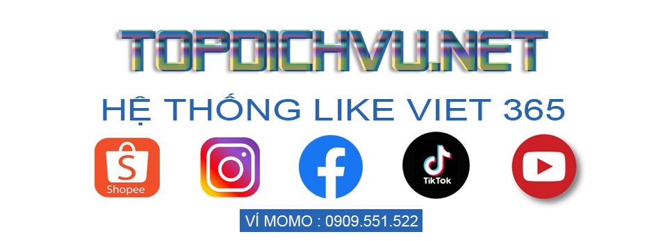 Dịch vụ tăng like follow facebook, Instagram, Tiktok, Youtube, Telegram, bài post, fanpage giá rẻ