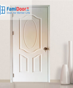 Cửa gỗ công nghiệp HDF 3A-C1 ở Showroom Famidoor 0855.400.400