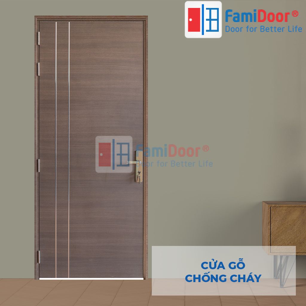 Cửa thép chống cháy MDF Laminate P1R2 