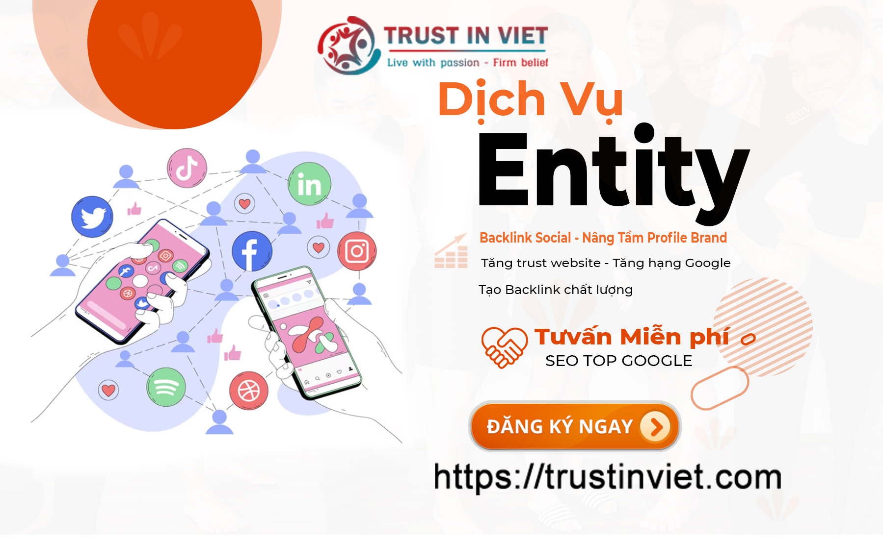 Dịch vụ Social Entity