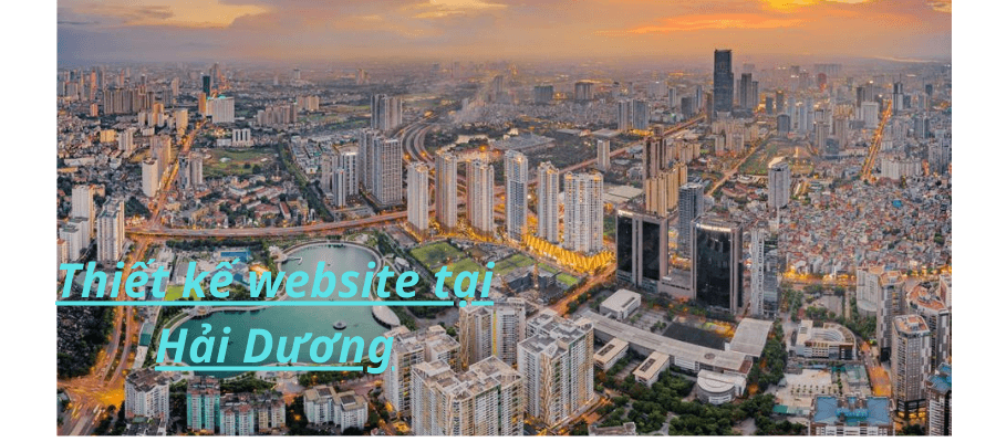 Thiết kế web tại Hải Dương