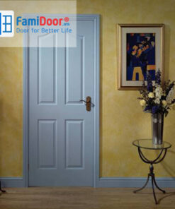 Cửa gỗ công nghiệp HDF 006 ở Showroom Famidoor 0855.400.400