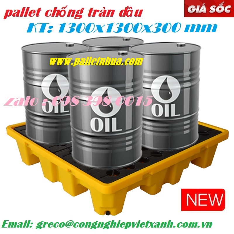 Pallet chống tràn dầu