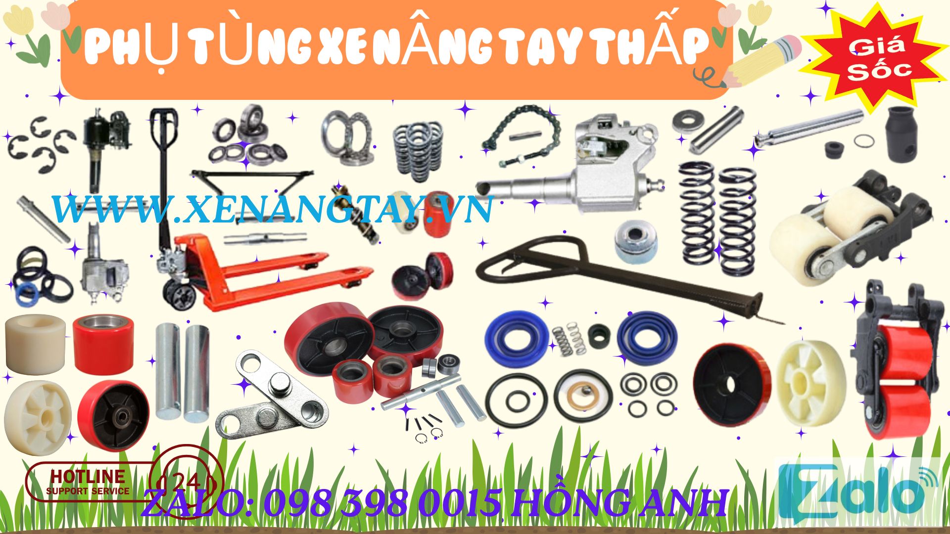 Phụ tùng xe nâng tay