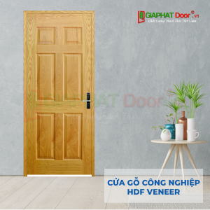 Cửa Gỗ Công Nghiệp HDF Veneer 6A-ash (2)