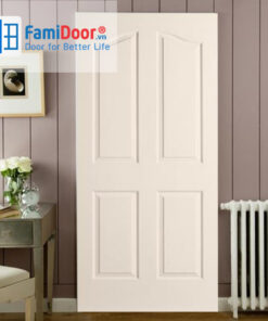 Cửa gỗ công nghiệp HDF 4A-C1 ở Showroom Famidoor 0828.400.400