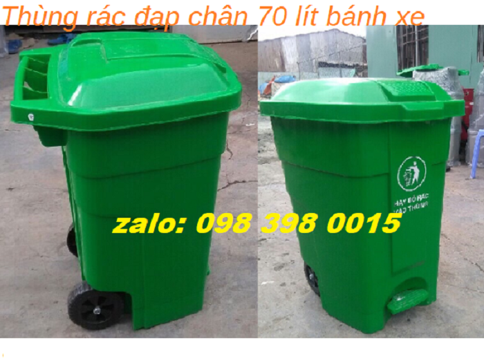 Ứng dụng thùng rác trong khu dân cư
