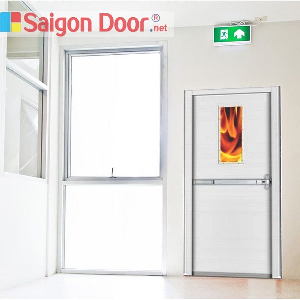 Mẫu cửa thép chống cháy tại SAIGONDOOR